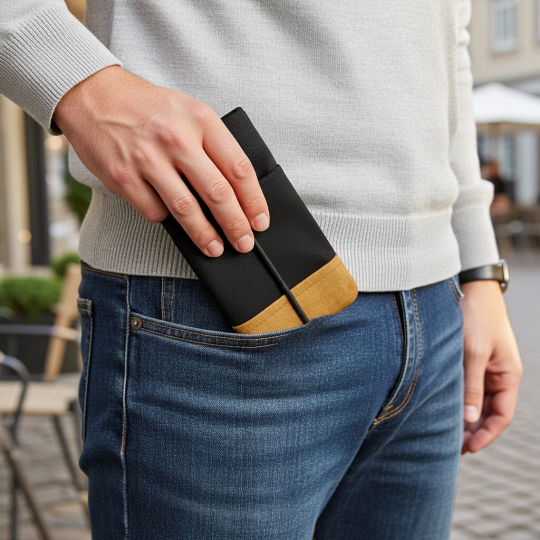 MOIN Handytasche - Handytaschen - Black Paper - Kuratist