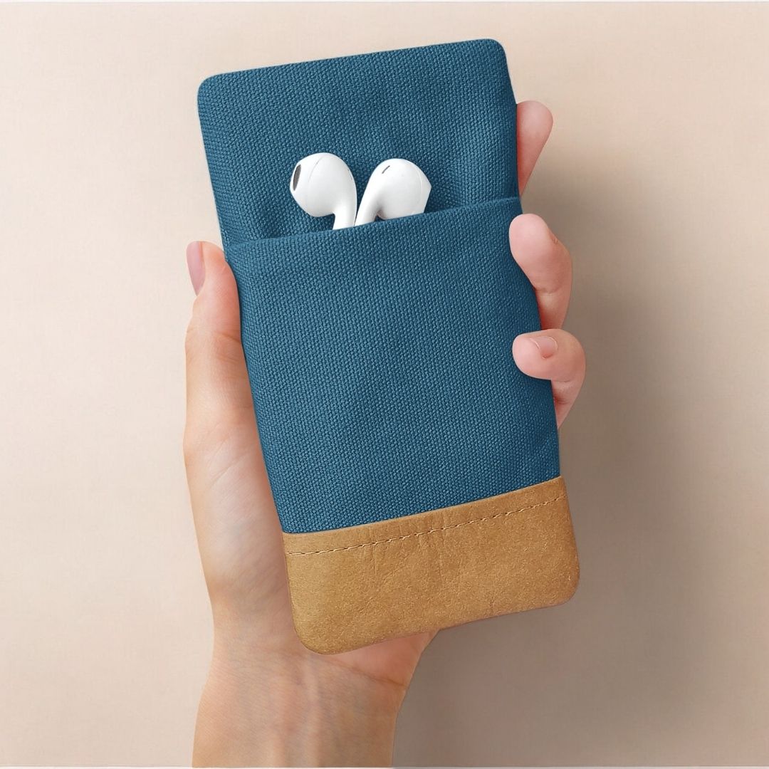 MOIN Handytasche - Handytaschen - Teal Paper - Kuratist