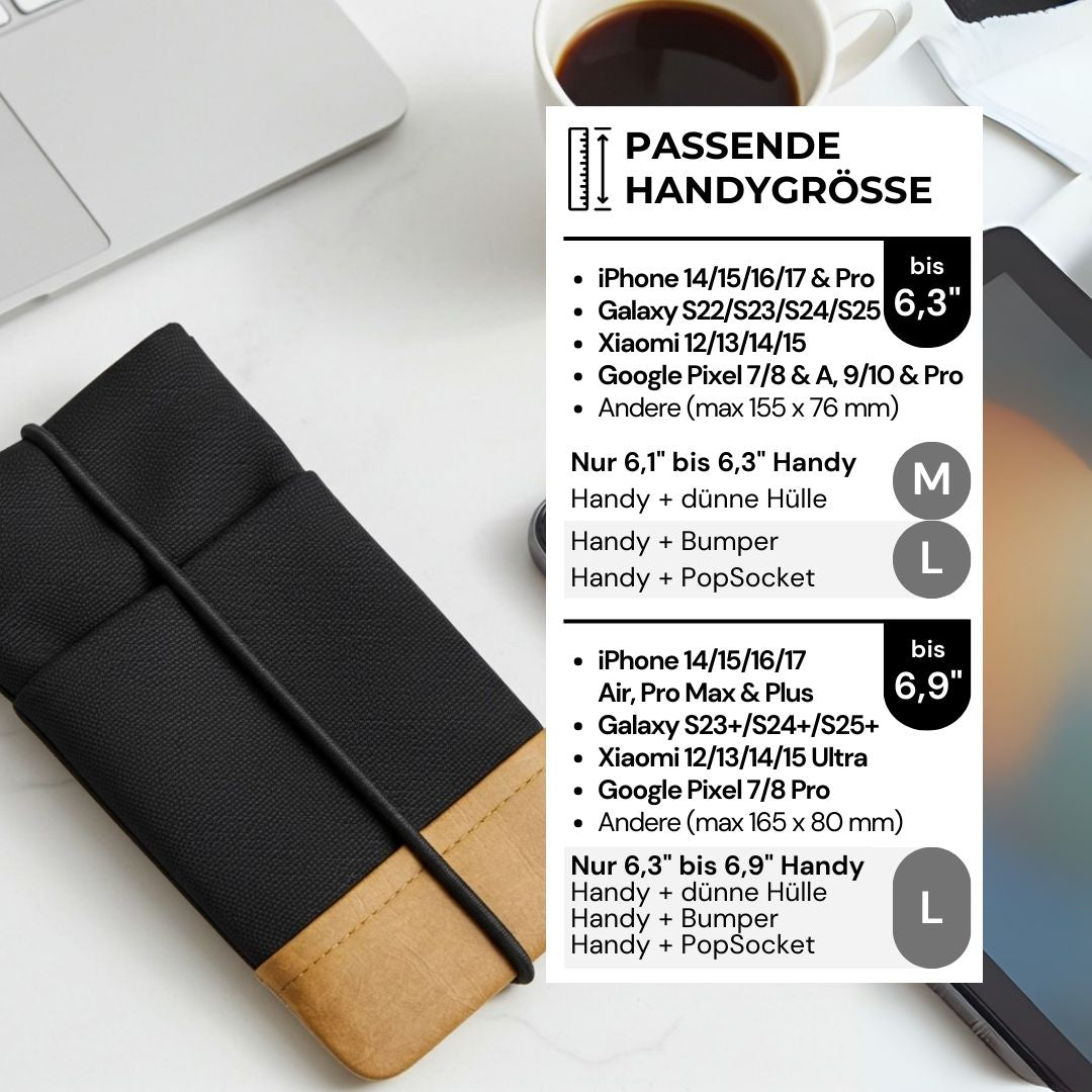 MOIN Handytasche - Handytaschen - Black Paper - Kuratist