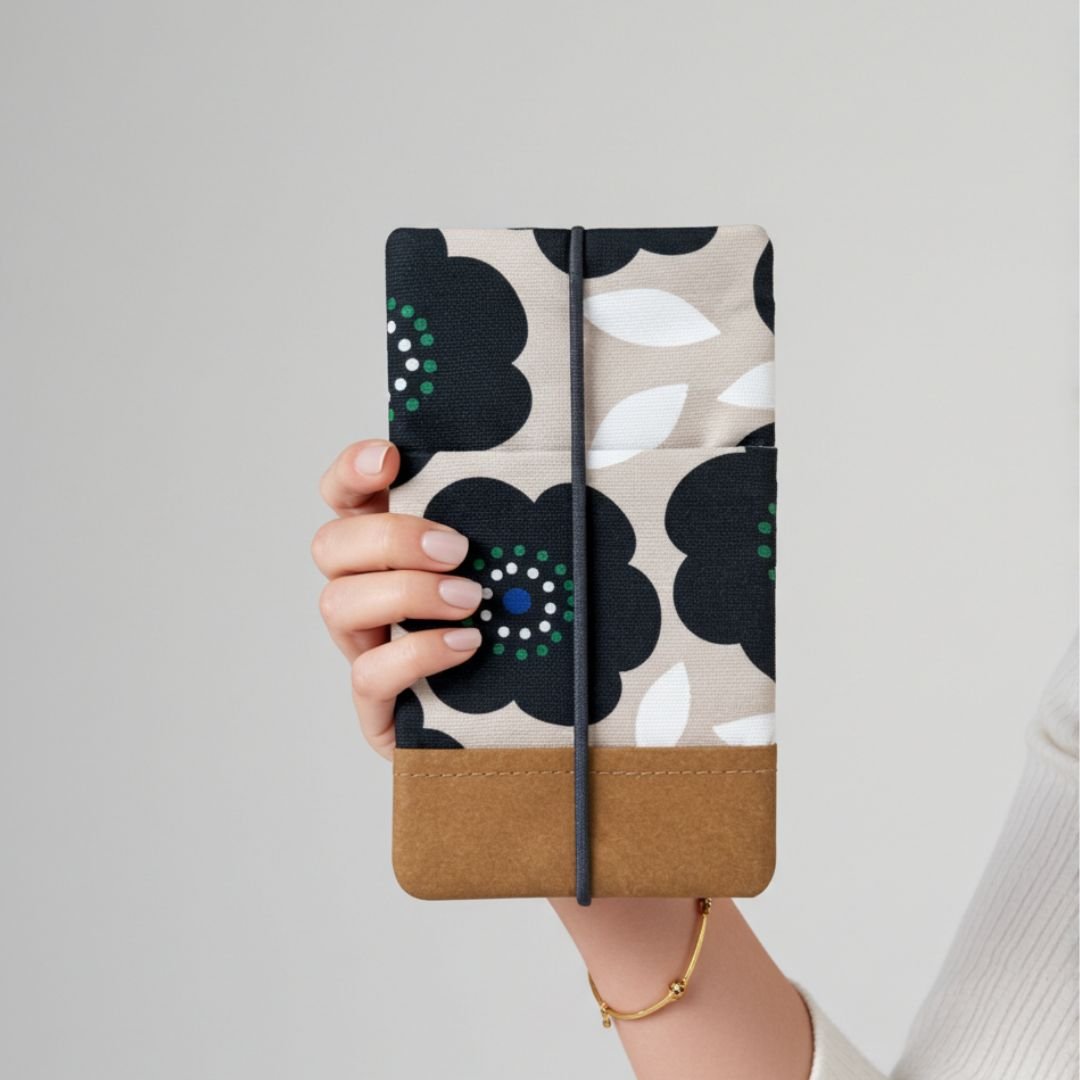 MOIN Handytasche - Handytaschen - Midnight Bloom Paper - Kuratist