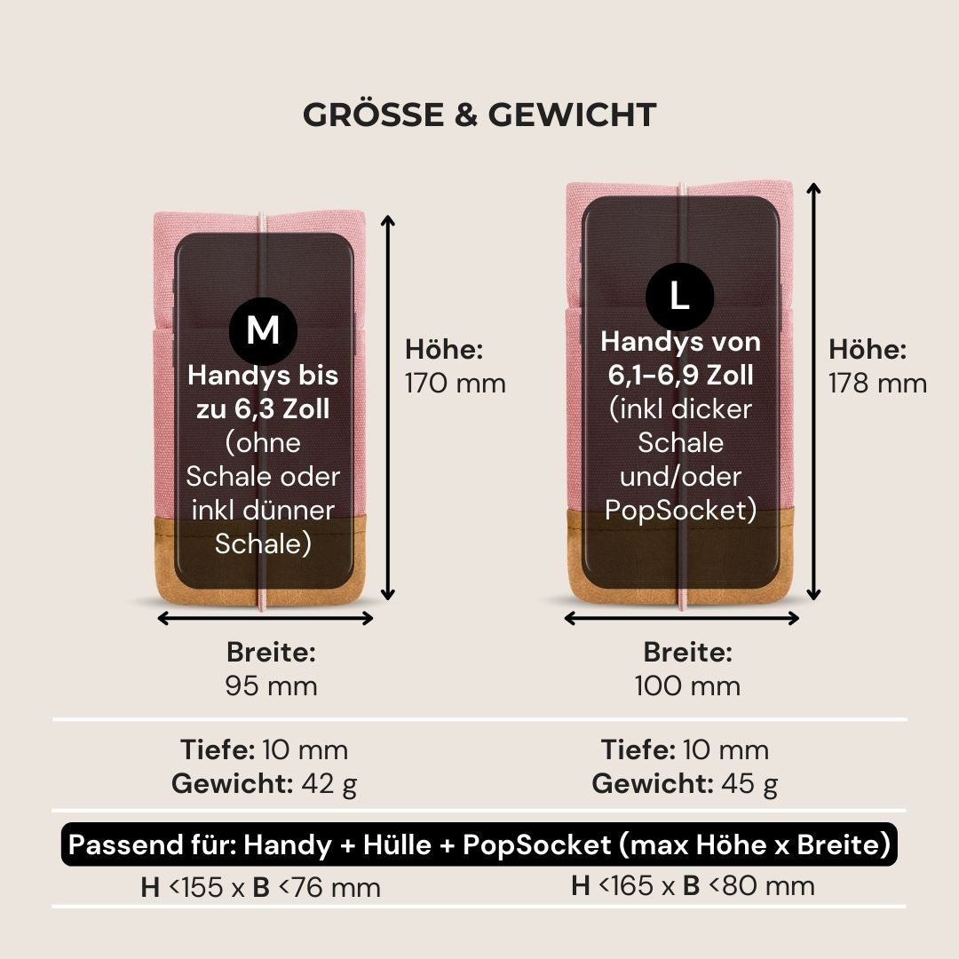 MOIN Handytasche - Handytaschen - Dusty Rose Paper - Kuratist