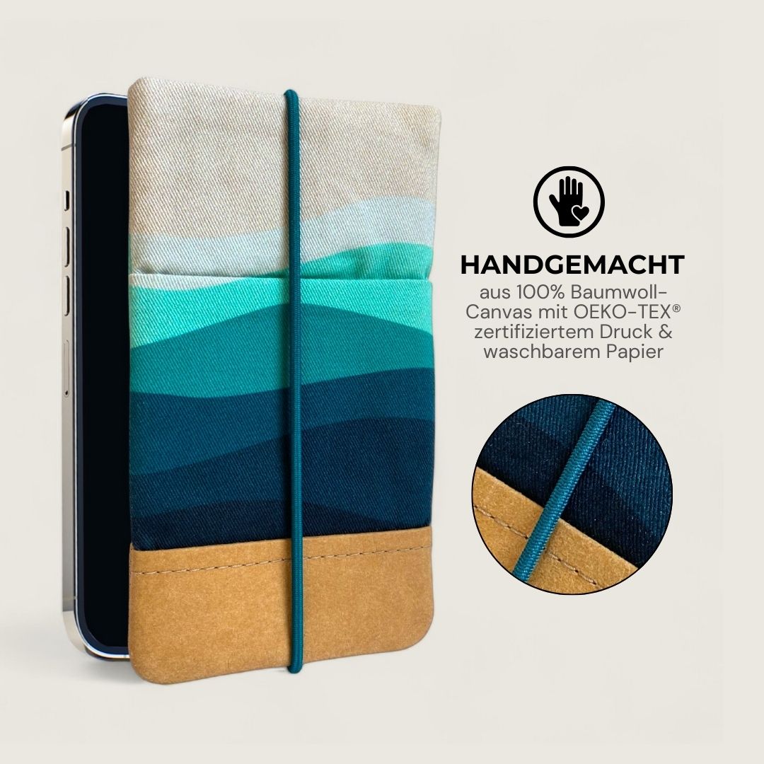 MOIN Handytasche - Handytaschen - Deep Sea Paper - Kuratist