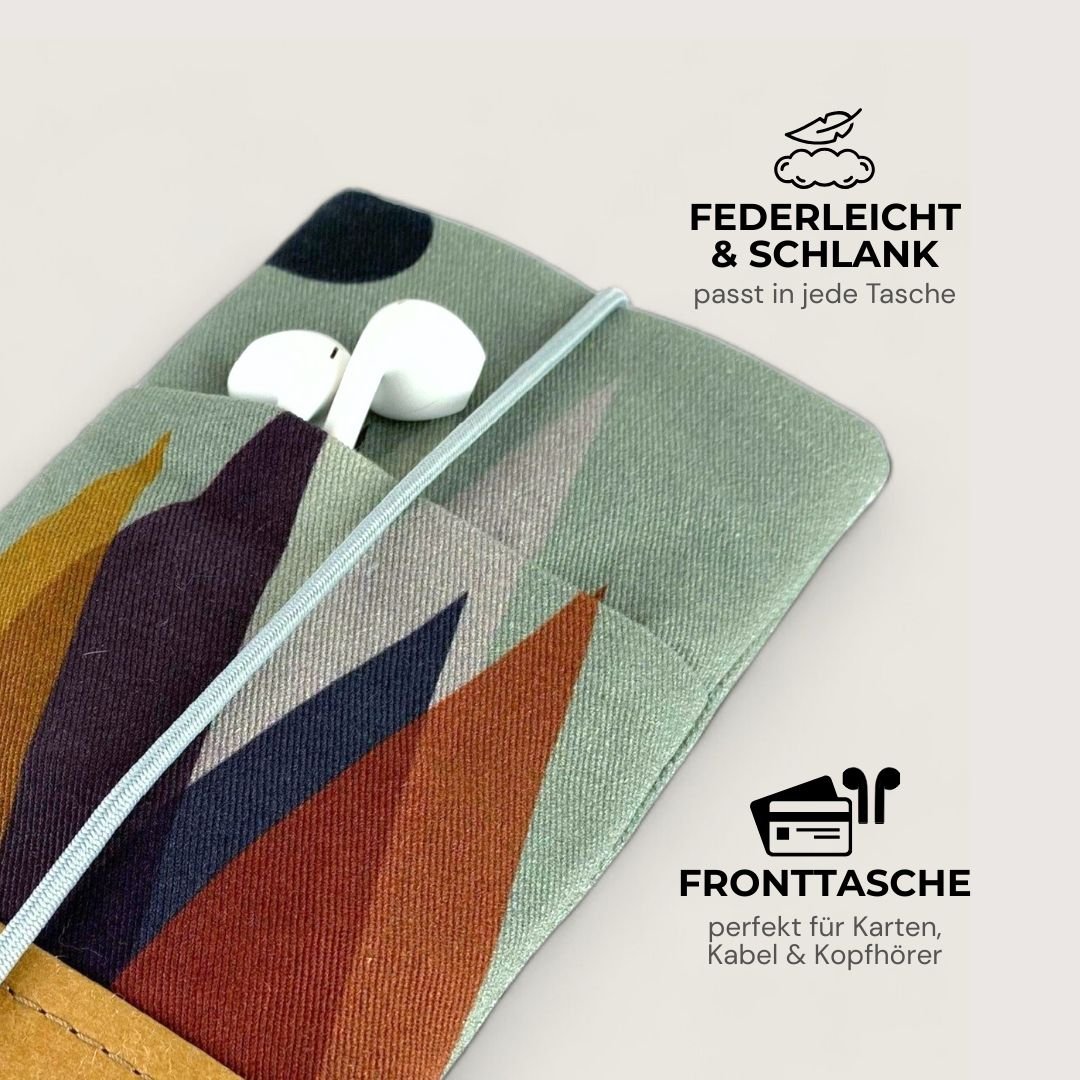 MOIN Handytasche - Handytaschen - Geo Mountains Paper - Kuratist