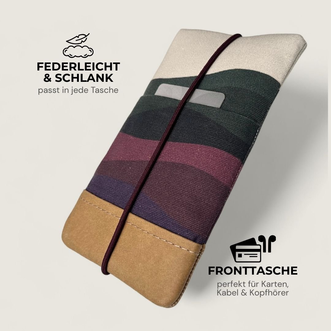 MOIN Handytasche - Handytaschen - Midnight Tide Paper - Kuratist