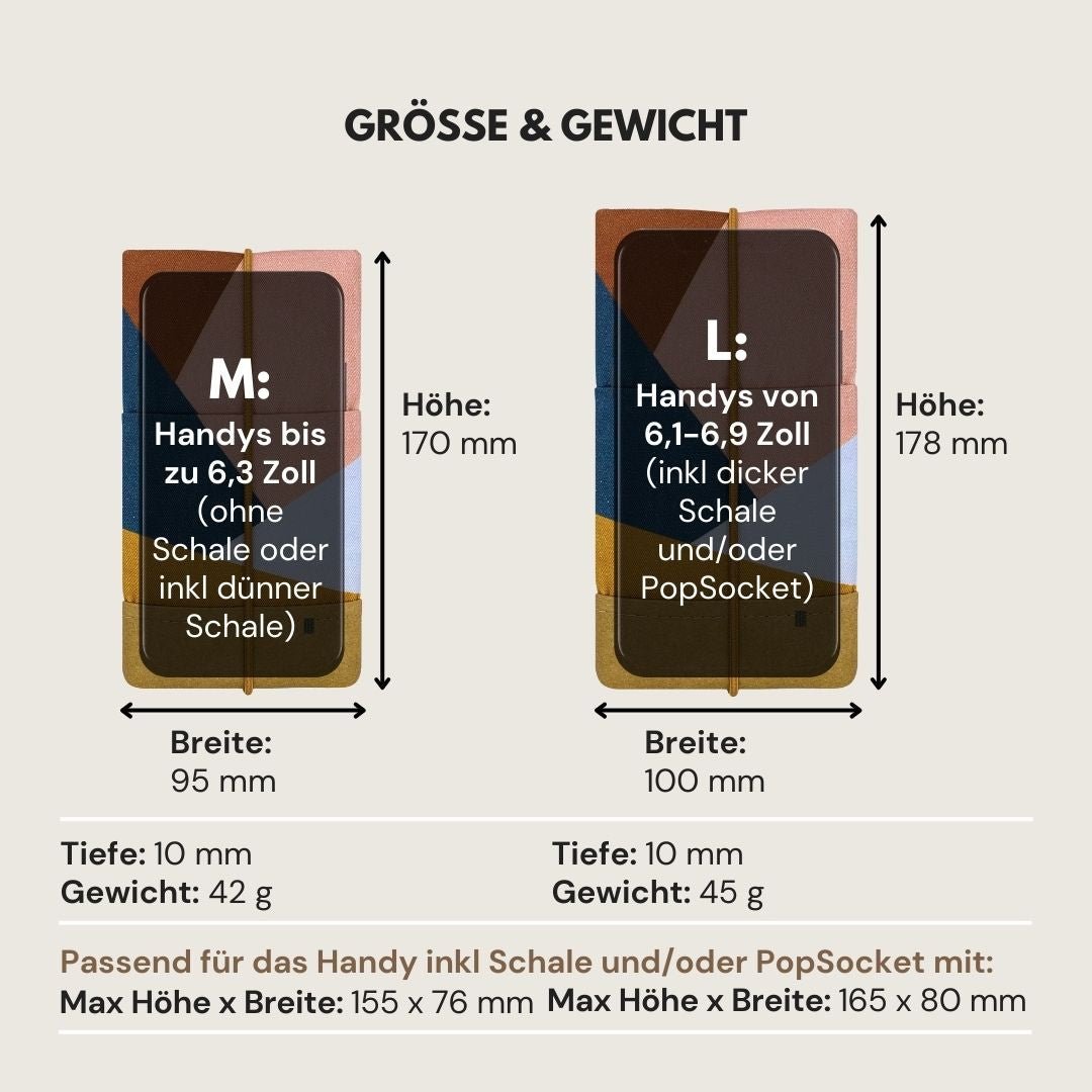 MOIN Handytasche - Handytaschen - Geo Sunrise Paper - Kuratist