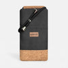 NELA Handytasche zum Umhängen - Handytasche zum Umhängen - Warm Charcoal Cork - Kuratist