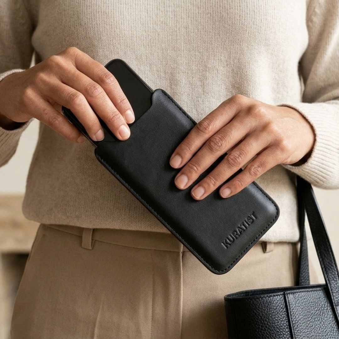 NORA Handytasche - Handytaschen - Premium Black - Kuratist