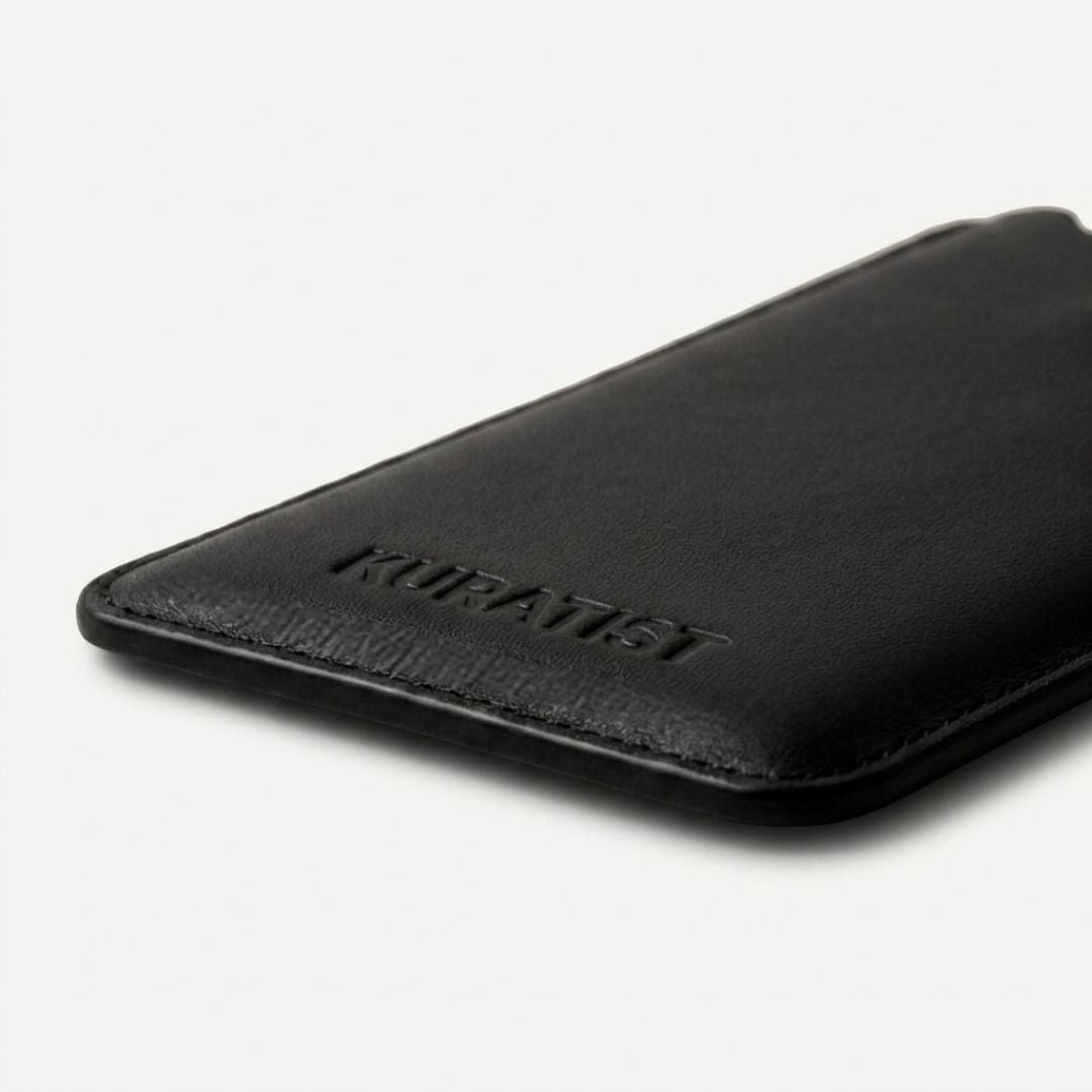 NORA Handytasche mit Klappe - Handytaschen - Premium Black - Kuratist