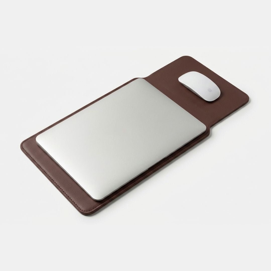 NORA Premium Laptop Hülle für MacBook & Notebooks - Laptophüllen - Premium Coffee - Kuratist