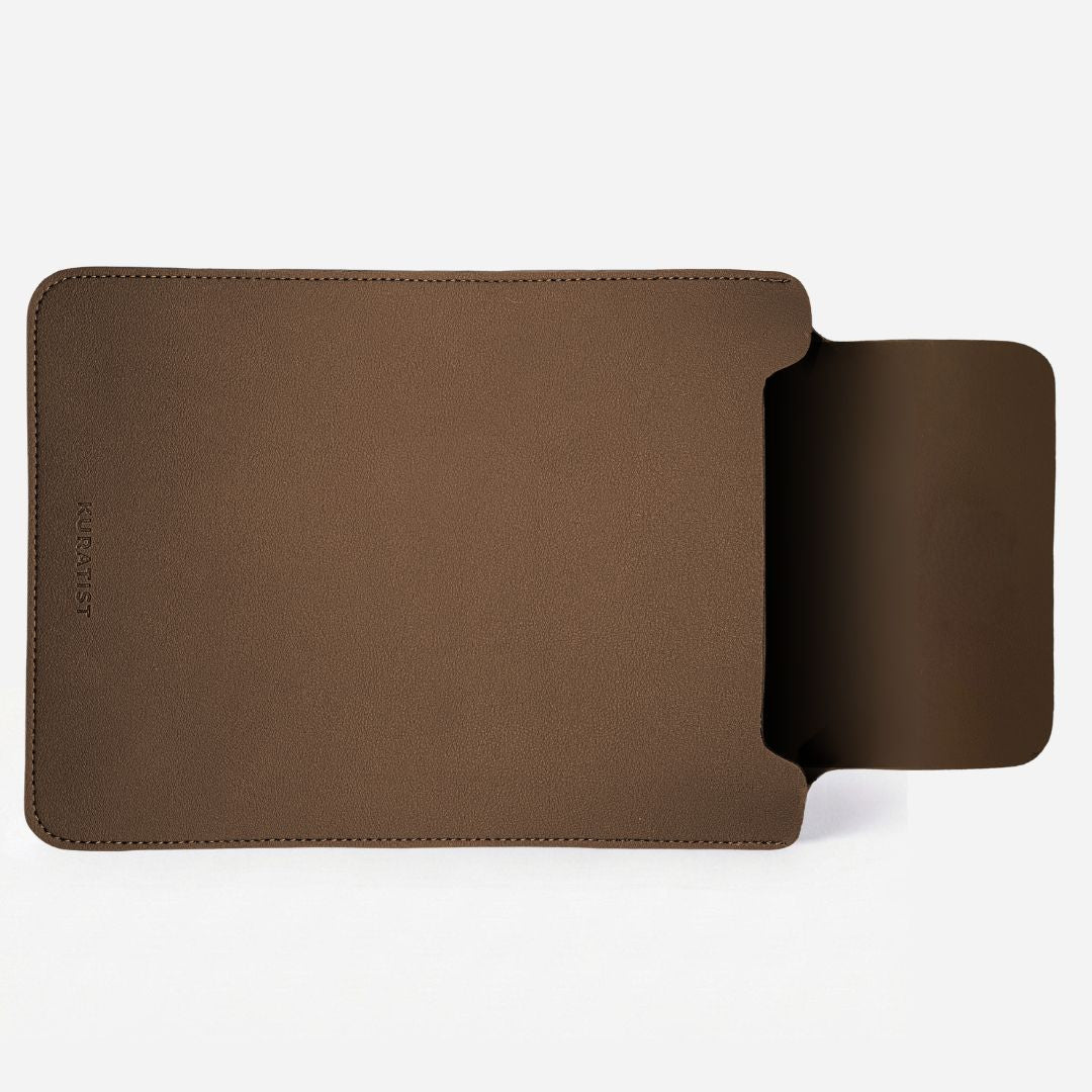 NORA Premium Laptop Hülle, Vegan - Laptophüllen - Vegan Coffee - Kuratist