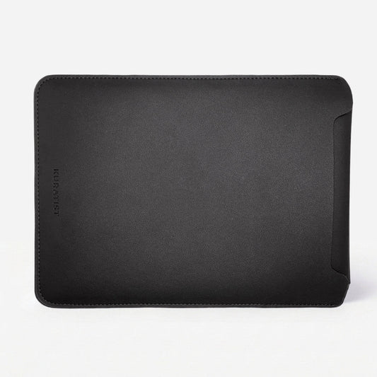 NORA Premium Laptophülle (Vegan) - Laptophüllen - Carbon Black Fine Grain - Kuratist