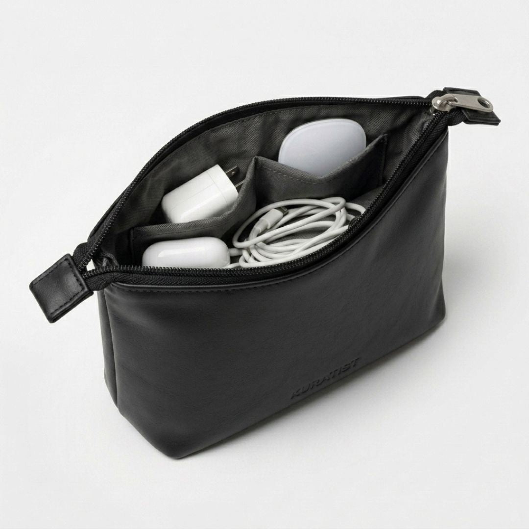 NORA Premium Tech-Organizer - Zubehör Taschen - Vegan Black - Kuratist