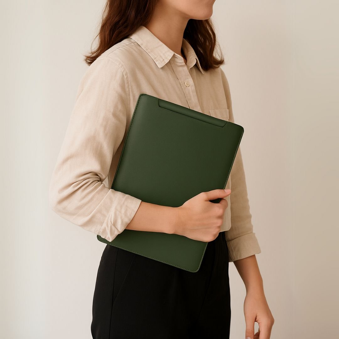 NORA – Ultraflache Hülle für MacBook & Notebooks - Laptoptaschen - Mountain Gray - Kuratist