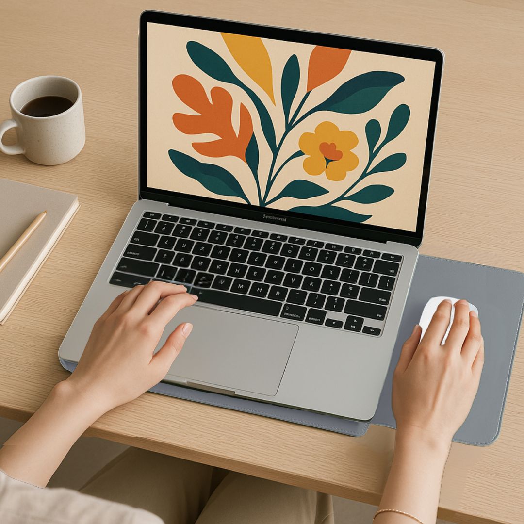 NORA – Ultraflache Hülle für MacBook & Notebooks - Laptoptaschen - Mountain Gray - Kuratist