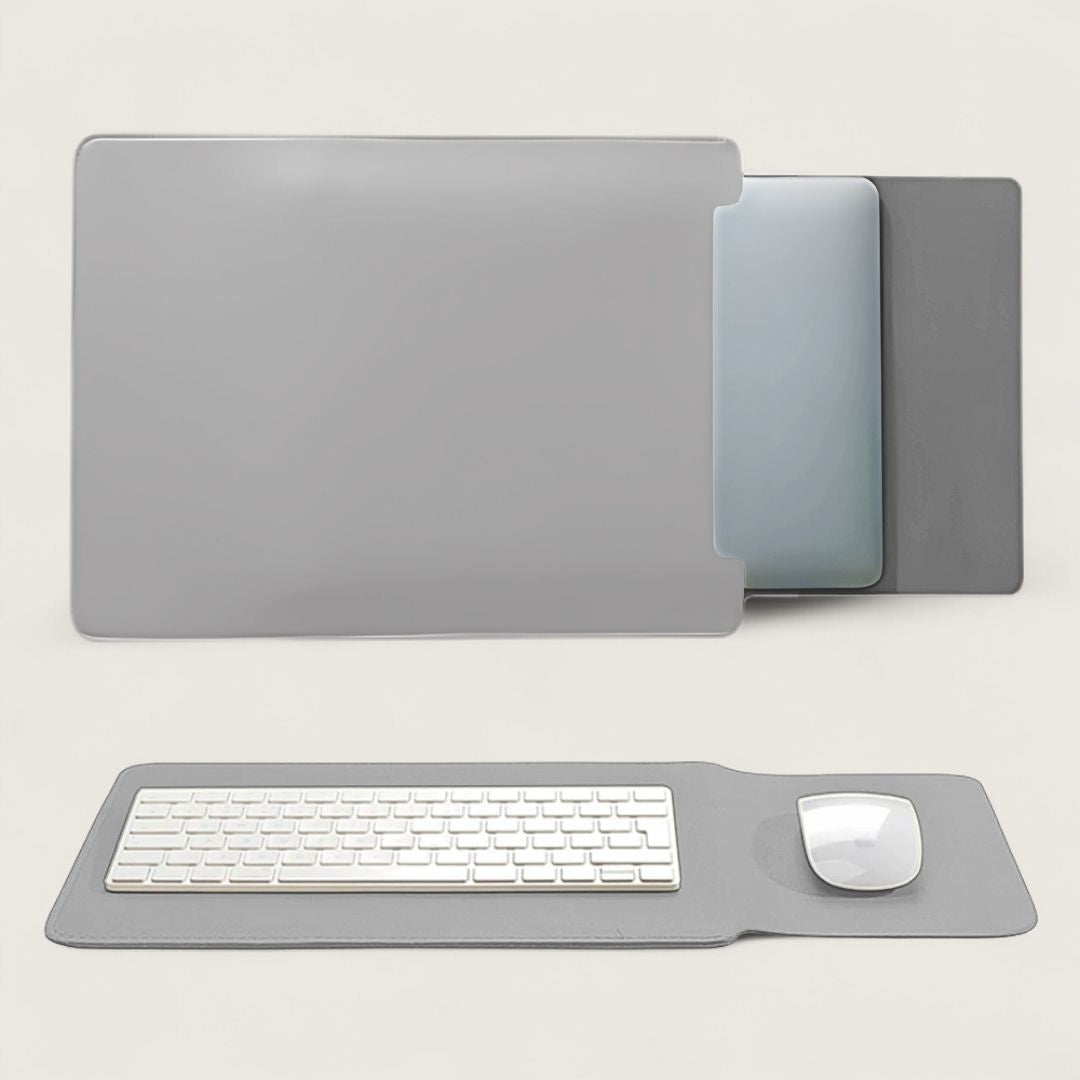 NORA – Ultraflache Hülle für MacBook & Notebooks - Laptoptaschen - Mountain Gray - Kuratist