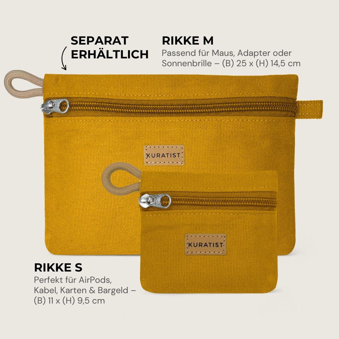 RIKKE Zubehör Tasche, M - Zubehör Taschen - Curry - Kuratist