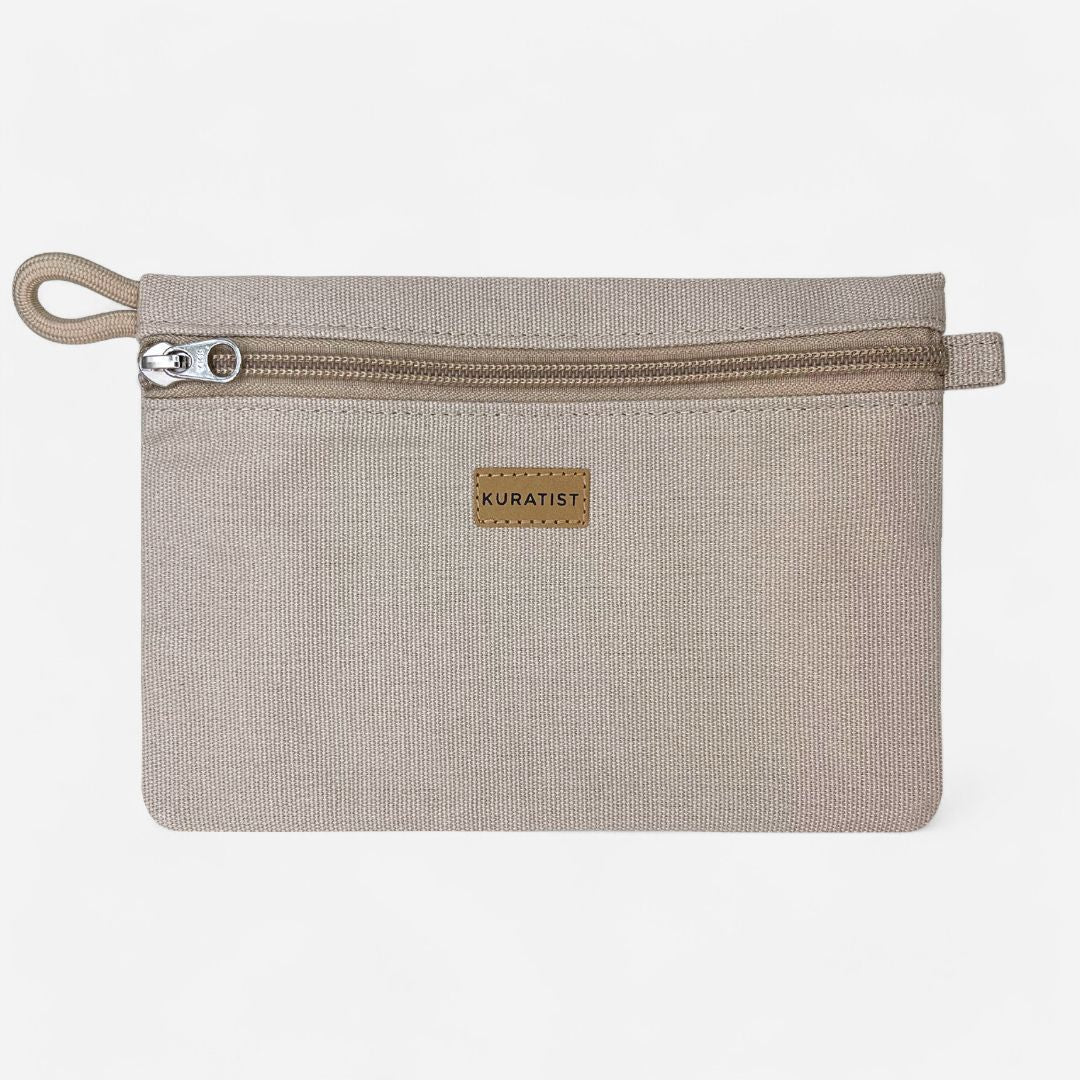 RIKKE Zubehör Tasche, M - Zubehör Taschen - Ecru - Kuratist
