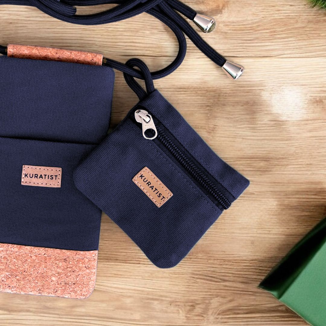 RIKKE Zubehör Tasche, S - Zubehör Taschen - Evening Blue - Kuratist