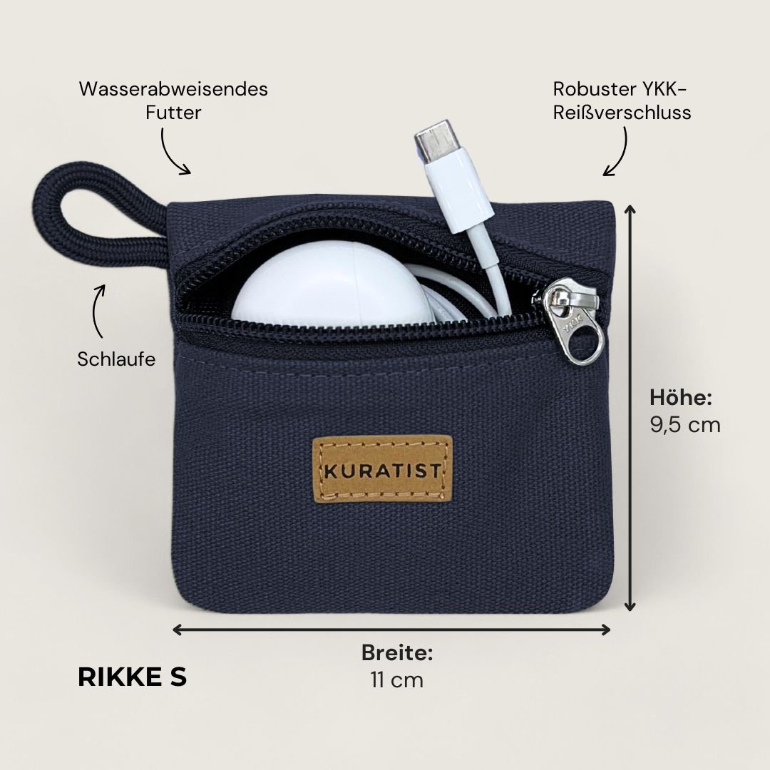 RIKKE Zubehör Tasche, S - Zubehör Taschen - Evening Blue - Kuratist