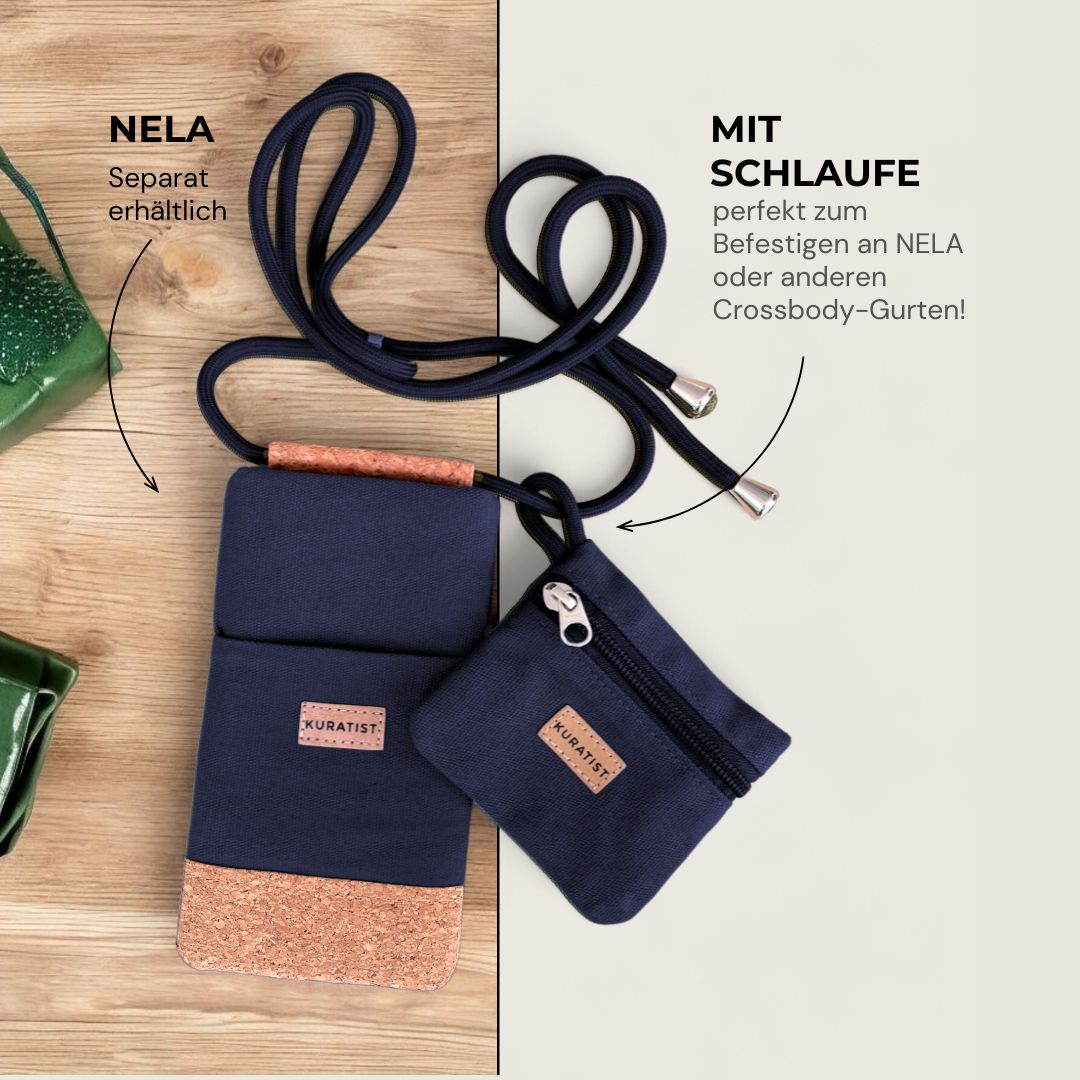 RIKKE Zubehör Tasche, S - Zubehör Taschen - Evening Blue - Kuratist