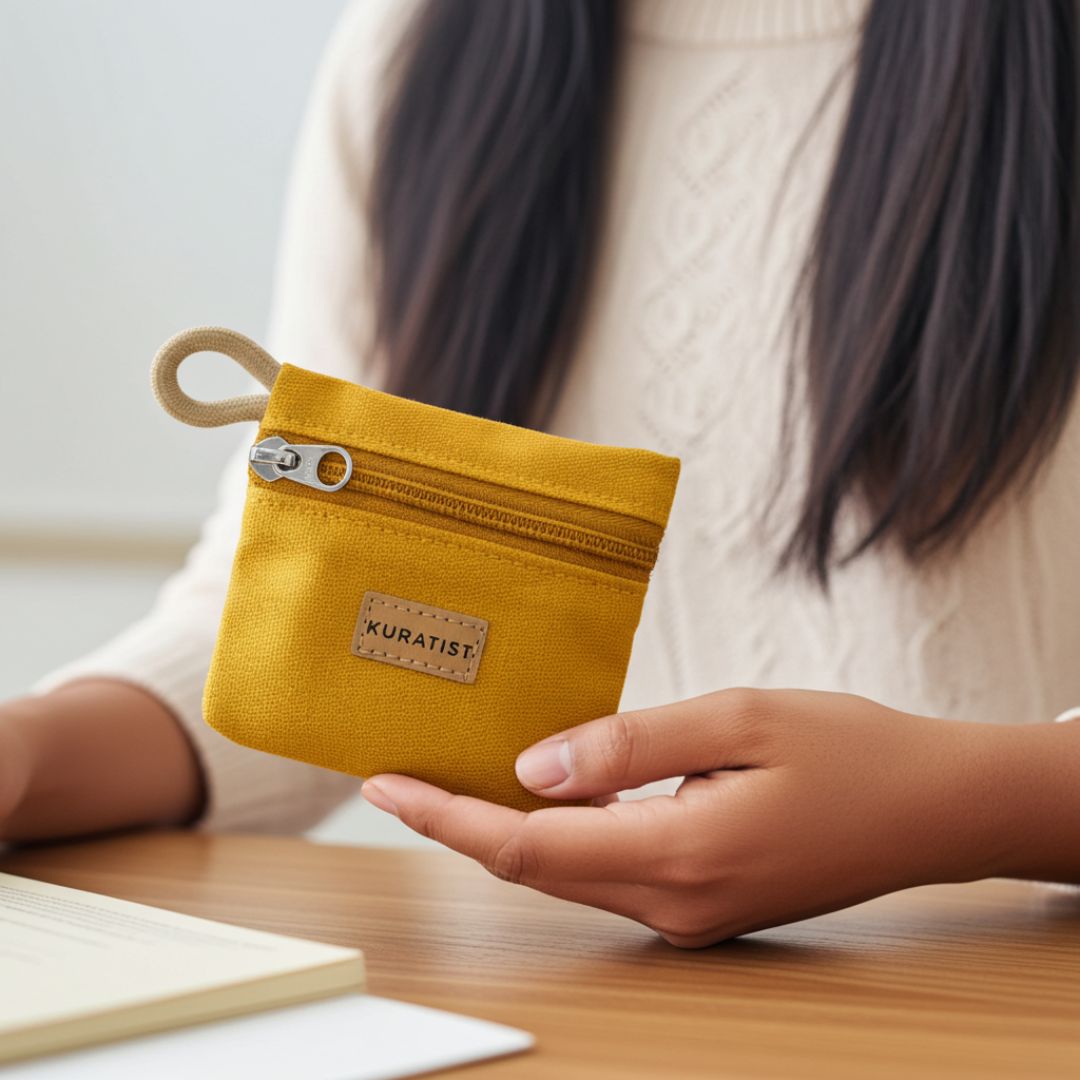 RIKKE Zubehör Tasche, S - Zubehör Taschen - Curry - Kuratist