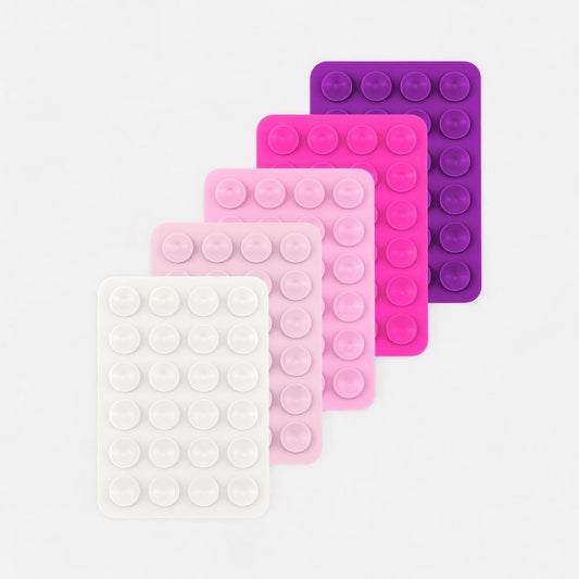 SKINN Sticky Grip Pad 5er - Set - Phone Sticky Grip - Pink Pop - Kuratist